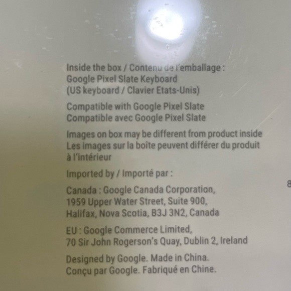 Google Pixel keyboard, new and still in the box - Picture 3 of 3